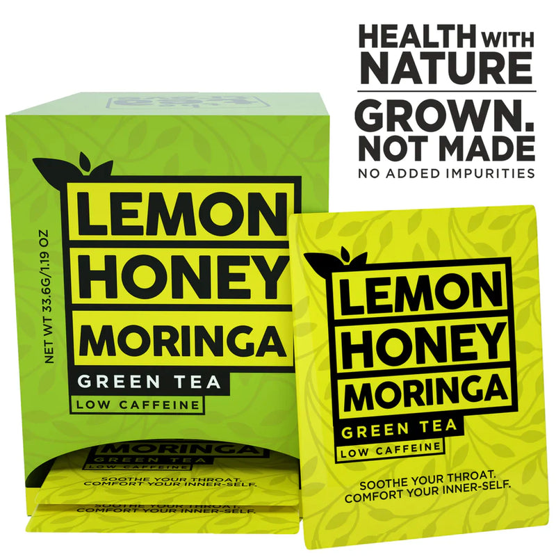 The Tea Trove Lemon Honey Moringa Green Tea